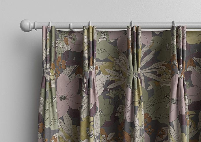 Maisie, Aubergine - Made to Measure Curtains - Image 11